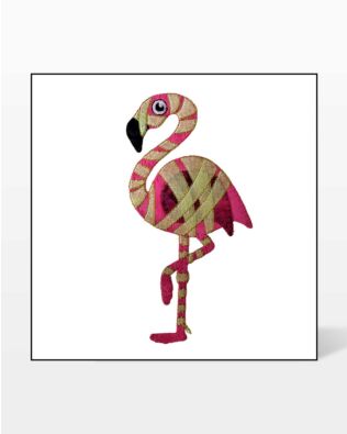 GO! Flamingo Mummy Embroidery Specialty Designs