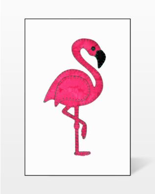 GO! Flamingo Embroidery Designs