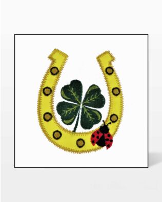 GO! Lucky Horseshoe Embroidery Specialty Designs