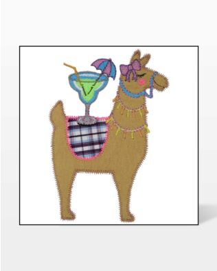 GO! Llama'Rita Embroidery Specialty Designs