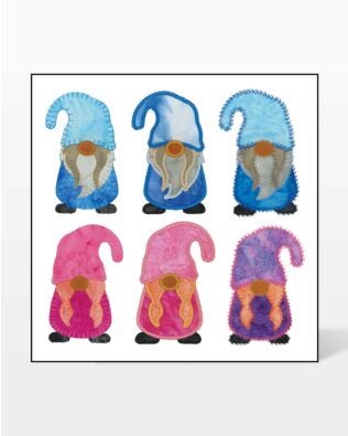GO! Gnome Accessories Embroidery Designs