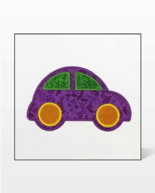 GO! Cute Car Embroidery Designs