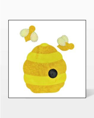 GO! Bee & Beehive Embroidery Designs