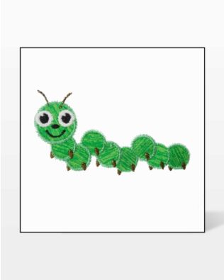 GO! Caterpillar Embroidery Specialty Designs