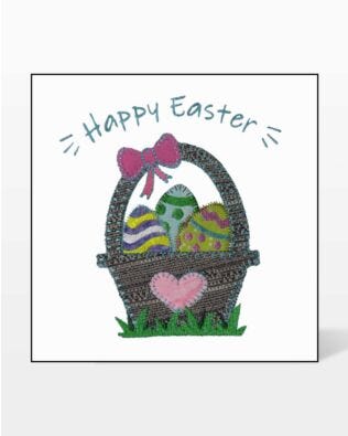 GO! Easter Basket Embroidery Specialty Designs