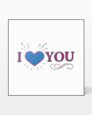 GO! I love You Embroidery Specialty Designs