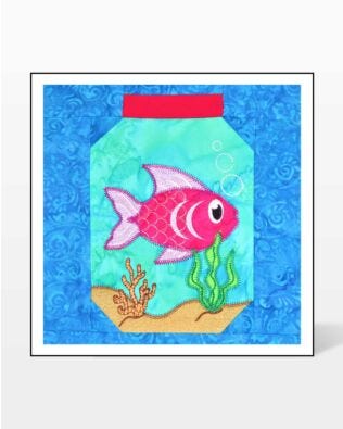 GO! Goldfish in a Jar Embroidery Specialty Designs