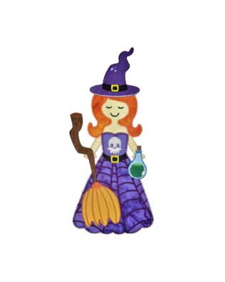 GO! Witch Embroidery Specialty Designs