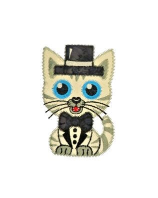 GO! Tuxedo Kitten Embroidery Specialty Designs