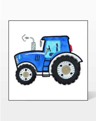 GO! Tractor Embroidery Specialty Designs
