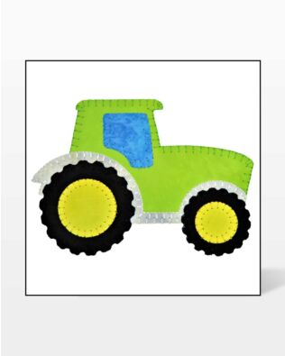 GO! Tractor Embroidery Designs