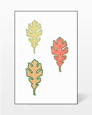 Studio Leaf-Oak #2 Embroidery Designs