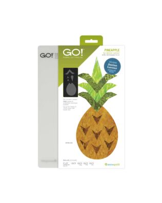 GO! Pineapple by Janine Lecour Die w/ Mat