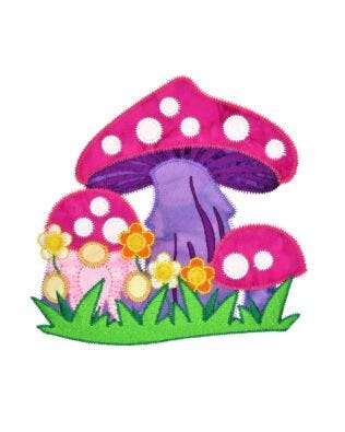GO! Hiding Mushroom Gnome by Janine Lecour Embroidery Specialty Designs