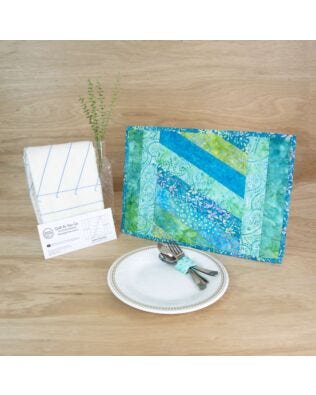 Jakarta Placemats Quilt-As-You-Go Kit (6 Pack)