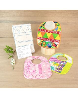 Baby Bib Quilt-As-You-Go Kit (3 Pack)