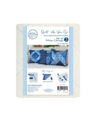 Pillow Covers Quilt-As-You-Go Kit (3 Pack)