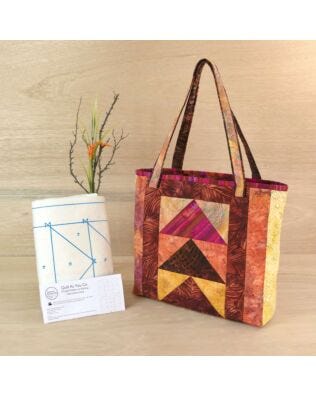 Tori Tote Bag Quilt-As-You-Go Kit