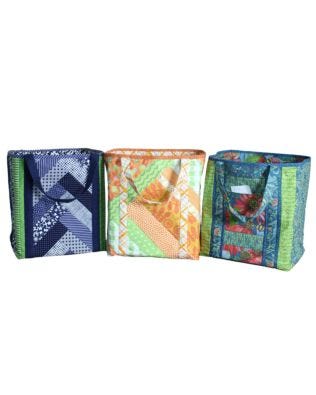 Utility Shopper Totes Quilt-As-You-Go Kit (3 Pack)
