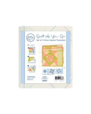 Union Square Placemat Quilt-As-You-Go Kit (4 Pack)