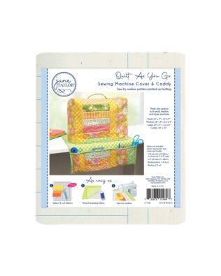 Sewing Machine Cover & Caddy Quilt-As-You-Go Kit