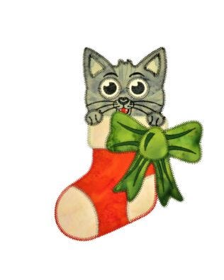 GO! Christmas Kitten Embroidery Specialty Designs
