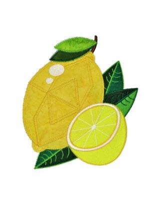 GO! Half a Lemon by Janine Lecour Embroidery Specialty Designs