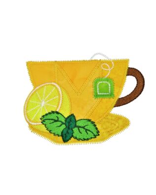 GO! Lemon Tea by Janine Lecour Embroidery Specialty Designs