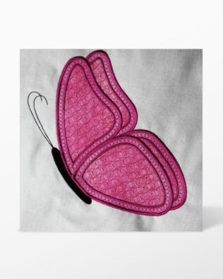GO! Single Butterfly Embroidery Designs by Linda Horne (LH-SBUe) 