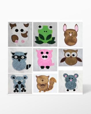GO! Talk to the Animals Embroidery Designs by Linda Horne (LH-TTAe)