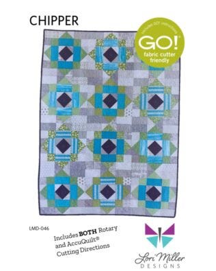 Chipper Quilt Pattern by Lori Miller Designs