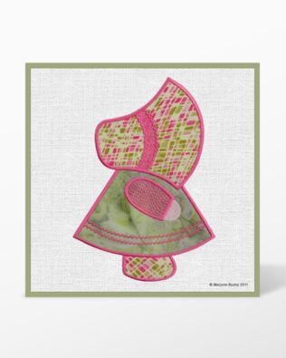 GO! Sunbonnet Sue Embroidery Designs CD by Marjorie Busby