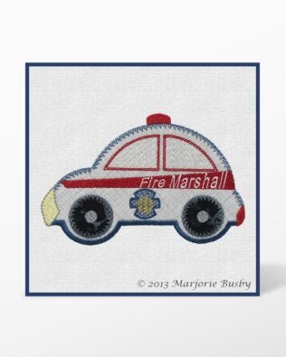 GO! Cute Car Embroidery Collage