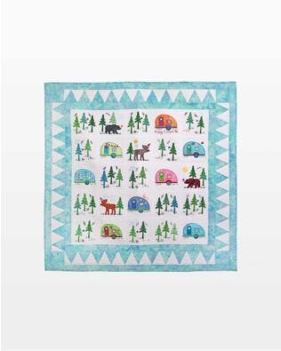 Northwoods Medley and Camper Quilt Pattern by Marjorie Busby
