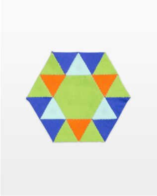 GO! Qube Playing Field English Paper Piecing Block Pattern
