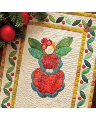 GO! Rosie the Christmas Angel Wall Hanging Pattern- Free (PQ10201i)