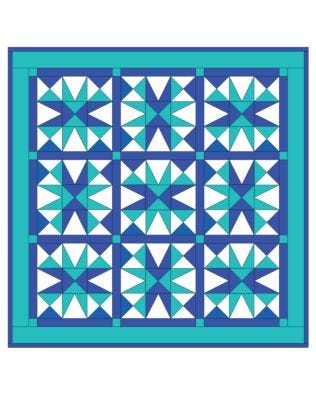 GO! Cool Blue Star Wall Hanging (10213)
