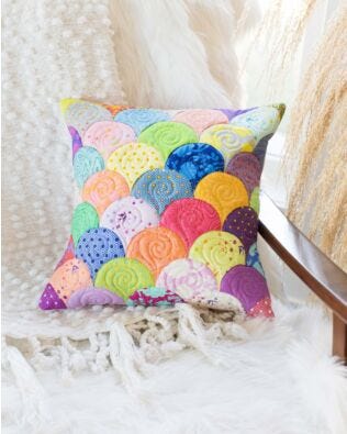 GO! Clamshell Cove Pillow Pattern (PQ10302)