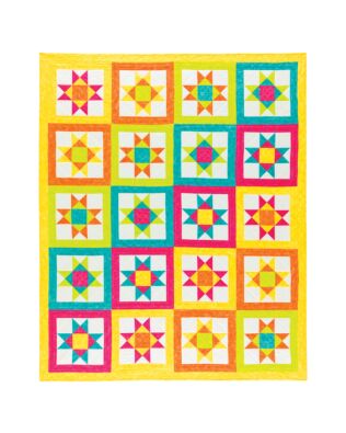 GO! Vibrant Ohio Star Quilt Pattern (PQ10310)
