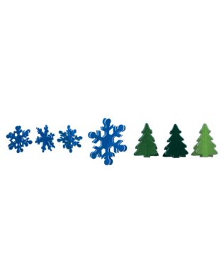 GO! Simple Snowflake Ornaments Pattern (PQ10680)