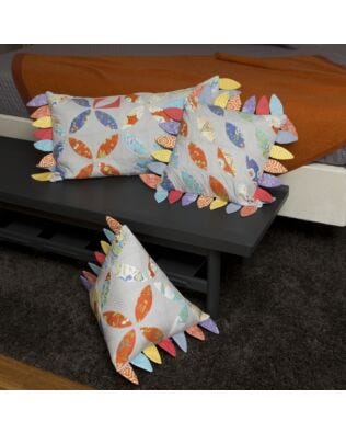 GO! Rectangle, Square and Triangle Orange Peel Pillows Pattern (PQ10684)