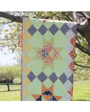 GO! Qube 12" Far Out Groovy Quilt (PQ11059)