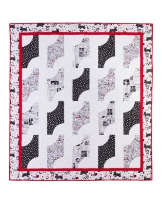 GO! Qube 12" Gone to the Dogs Quilt (PQ11060)