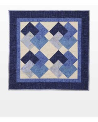 GO! Qube 8" Cardtrick Baby Quilt Pattern