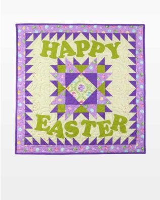 GO! Happy Easter Throw Quilt Pattern