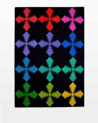 Studio Pineapple On-Point Throw Quilt Pattern