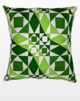 GO! Emerald Sea Pillow Pattern