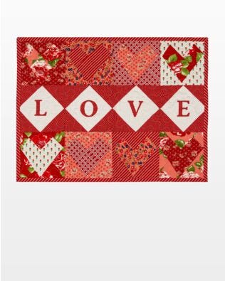 GO! Hearts of Love Wall Hanging Pattern