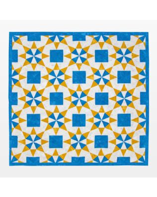 GO! Morning Star Tricolor Quilt Pattern