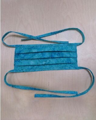 GO! Face Mask with Fabric Strip Ties Pattern